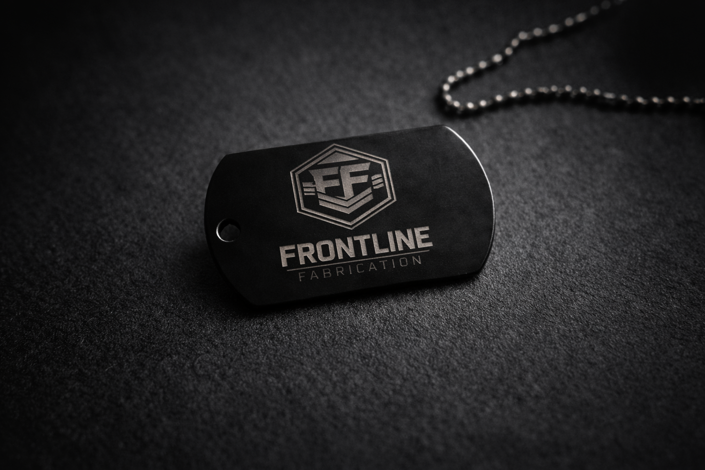 FF Tactical Logo Tag- Frontline Fabrication